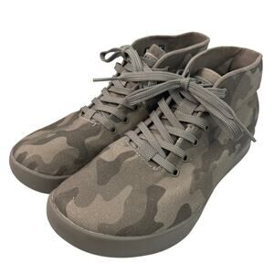 NOBULL Sneaker gray Camo Mens 6.5 Women 8 Trainer Comfort Lace Up Crossfit